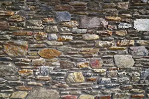 Prints of Slate stone masonry stone wall in Andorra Pyrenees Andorra Prints: Slate Stone Masonry Wall Print, Andorra Pyrenees