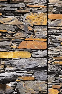 Deserted House Building Prints: Slate wall