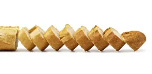 Sliced Bread Prints: Sliced bread isolated on a white background