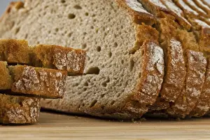Framed Print : Dark Bread Slices Print Framed Print : Dark Bread Slices Print