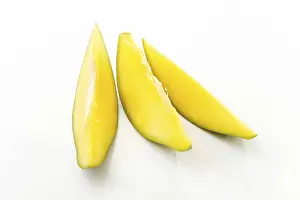 Studio Fruit Photography Prints: Slices of mango