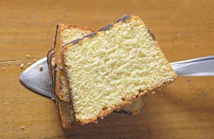 Food Still Lifes Prints: Slices of ring cake
