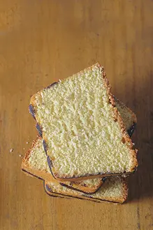 Sweet Dessert Photography Prints: Slices of ring cake