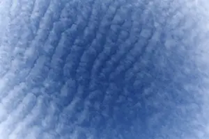 Cloudy Daytime Scene Prints: Small fluffy clouds, Cirrocumulus