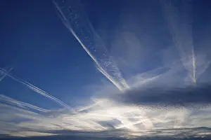 Cloud Formation Prints: Small fluffy clouds, Cirrocumulus clouds