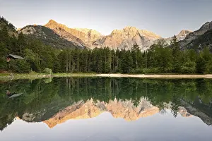 Mountain Lake Photography Prints: Small Odsee with reflection