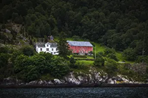 Scandinavian Countryside Prints: Small village