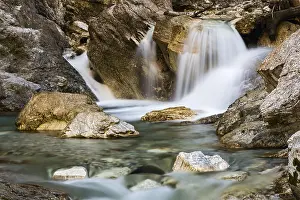 Time Exposure Waterfalls Prints: Small waterfall, Garnitzenklamm