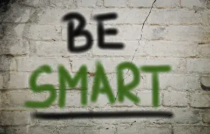 Education Concept Prints: Be Smart Concept