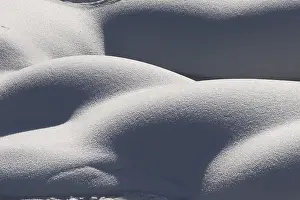 US National Park Scenery Prints: Snow hump pattern