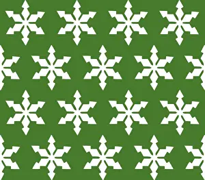 Snowflake Background Prints: Snowflakes, patterns, background