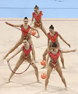 Professional Rhythmic Gymnastics Prints: Sofia, Bulgaria - 1 April