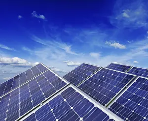 Solar Power Generation Prints: Solar power generation technology