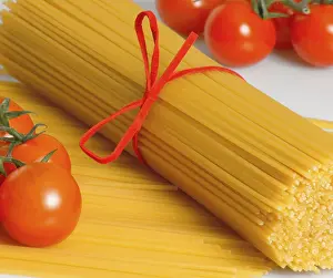 Fresh Tomato Nutrition Prints: Spaghetti with tomatoes