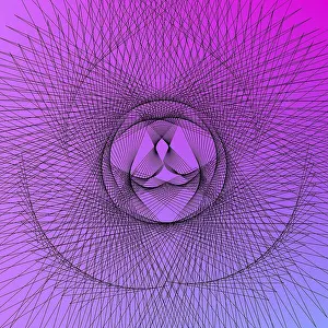 Geometric Design Patterns Prints: Spirography