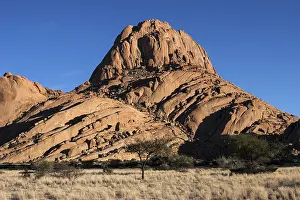 Sculpted Rock Formations Africa Prints: Spitzkoppe, evening light, Namibia