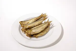 Isolated Foodstuff Images Prints: Sprats