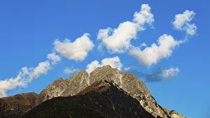 Cumulus Humilis Cloud Europe Prints: Spring clouds over the Ifinger Peak