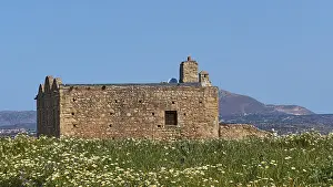 Ancient Greek Ruins Complex Prints: Spring in Crete, spring meadows