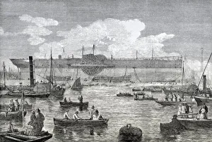 SS Great Eastern Prints: SS Great Eastern or SS Leviathan