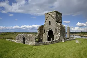 Prints of St Mary's Augustinian Priory, Augustinian Monastery of St Mary, Devenish Island, Lough Erne, Fermanagh County, Northern Ireland, United Kingdom St Mary's Augustinian Priory Fermanagh Prints: St Mary's Augustinian Priory Print, Devenish Island, Northern Ireland