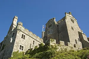 Prints of St. Michael's Mount, Cornwall, South England, England, United Kingdom, Europe St. Michael's Mount, Cornwall, South England, England, United Kingdom, Europe Mount Prints: St. Michael's Mount Print, Cornwall, England