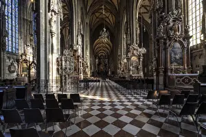 Famous Places In Austria Prints: At St. Stephen's Cathedral