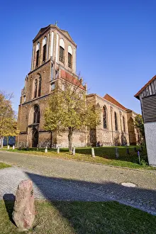 Abandoned Church Germany Prints: St Stephen's Church, Gartz Oder