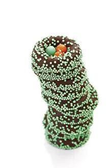 Chocolate Sweets Prints: Stack of fondant nests
