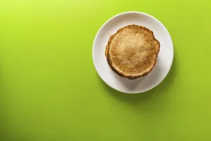Breakfast Meal Prints: A stack of fried pancakes on plate