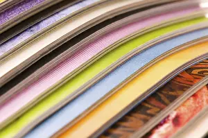 Waste Separation In Europe Prints: Stack of magazines, poland
