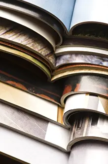 Eastern European Magazines Prints: Stack of magazines, poland