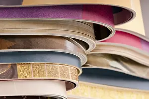 Waste Separation In Europe Prints: Stack of magazines, poland