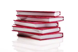 Studio Photography Of Books Prints: Stack of small books