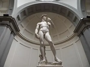Michelangelo's Statue of David Print, Florence, Italy