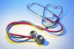 Medical Diagnosis Prints: Stethoscopes