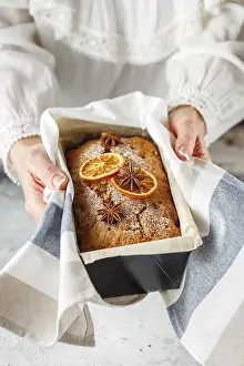 German Christmas Bread Prints: Stollen is a fruit bread of nuts