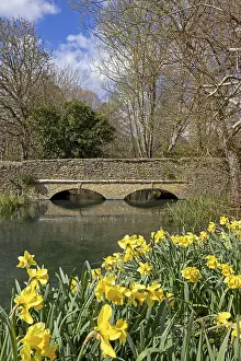 Northern Europe Bridges Prints: Stone bridge from 1799, Easter bells