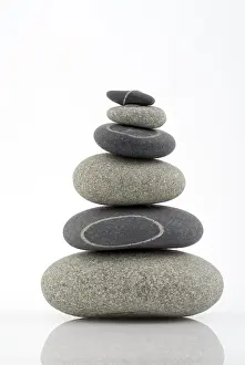 Symbolic Representation Prints: Stone Pyramid, studio