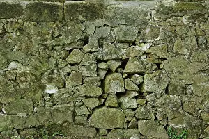 German Stone Wall Prints: Stone wall, Germany