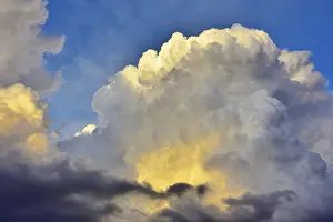Cumulonimbus Clouds Germany Prints: Storm clouds, towering vertical clouds