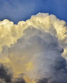 Cumulonimbus Clouds Germany Prints: Storm clouds, towering vertical clouds