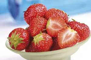 Vitamin Rich Berries Prints: Strawberries