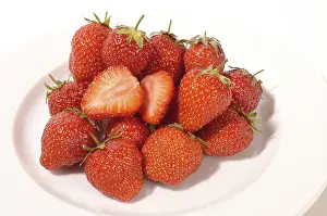 Cutout Food Images Prints: Strawberries