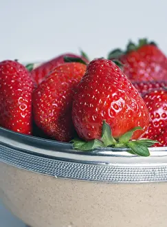 Strawberry Detailed Image Prints: Strawberries