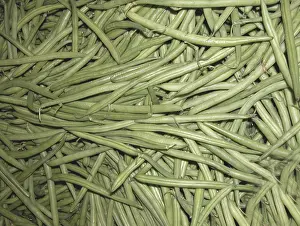 Green Vegetables Prints: String beans