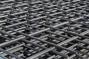 Abandoned Construction Site Prints: Structural steel