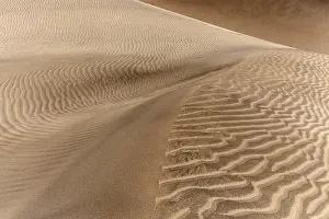 Gran Canaria Landscape Prints: Structures in the sand, dunes of Maspalomas