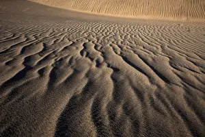 Gran Canaria Landscape Prints: Structures in the sand, dunes of Maspalomas