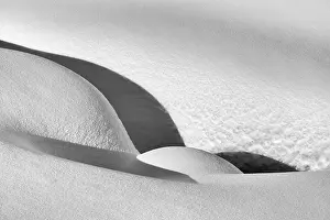 Norrbotten County Landscape Photography Prints: Structures in snow, Gallivare